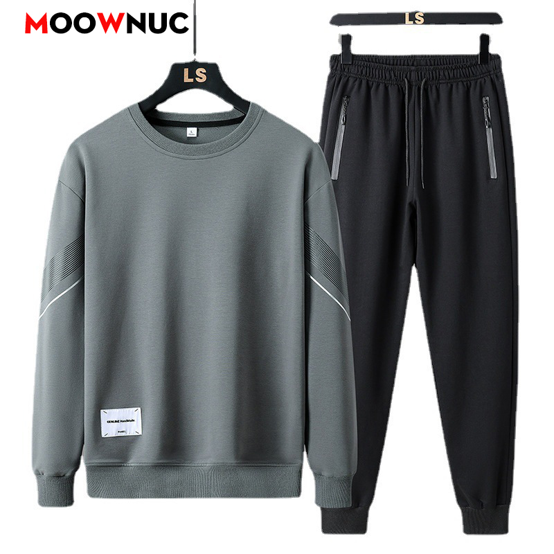 Streetwear Zipper - Conjunto de Roupas Casuais Masculinas em