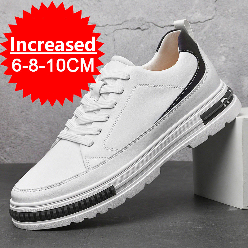 Streetwear Brand Luxury - Novos homens sapatos de elevador aumento