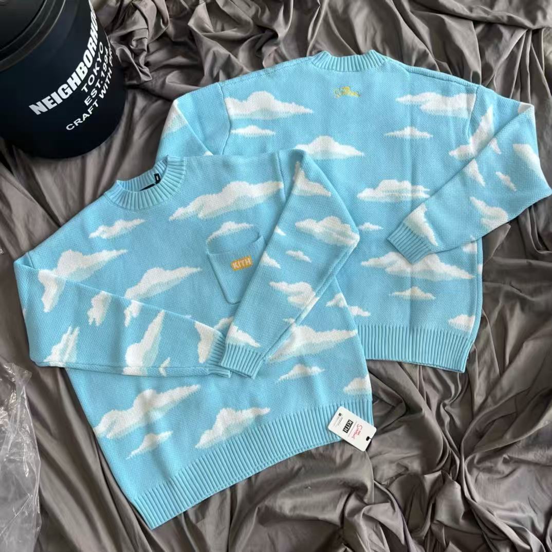 Kith Sweater Knit - Suéter Tricotado Estilo Americano KITH Simpson