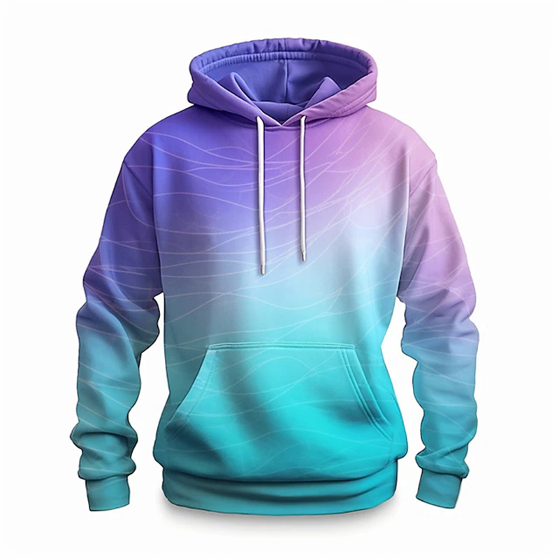 Streetwear Clothing Brand - 2024 moda 3d impresso cor padrão
