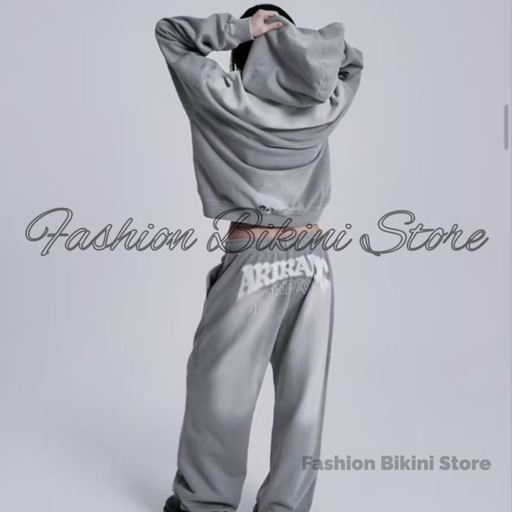 Streetwear Zipper - NOVO Moletom Retro Cinza Lavado com