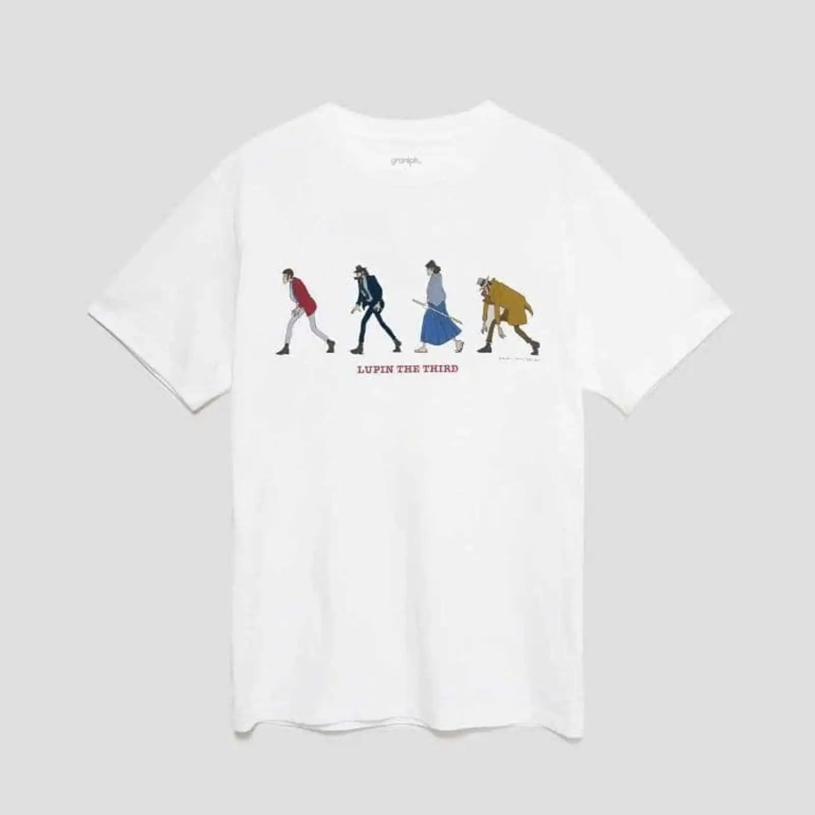 Streetwear Clothing Brand - Camiseta Graniph Lupin III Tamanho L