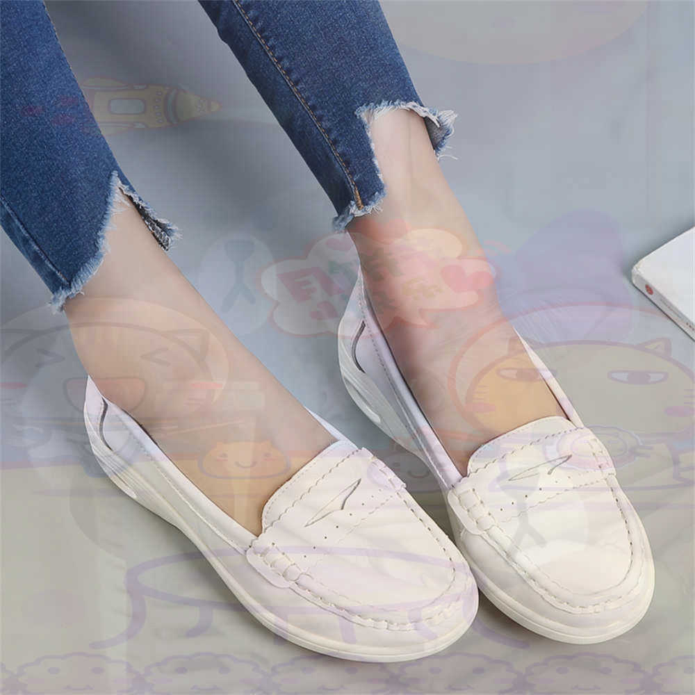 Streetwear Brand Kit - Macio deslizamento-em das mulheres sapatos de