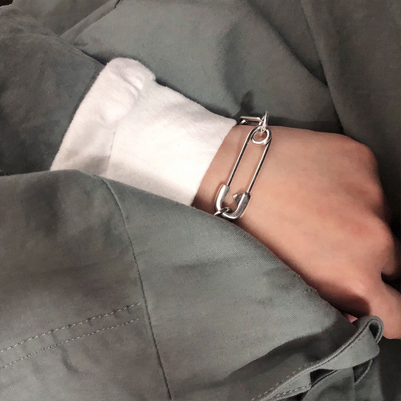 Streetwear Brand Accessories - 925 Sterling Silver Grossa Cadeia Pulseiras