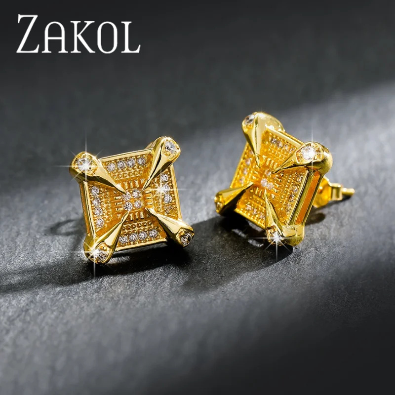 Streetwear Brand Accessories - Zakol brincos femininos com garra de