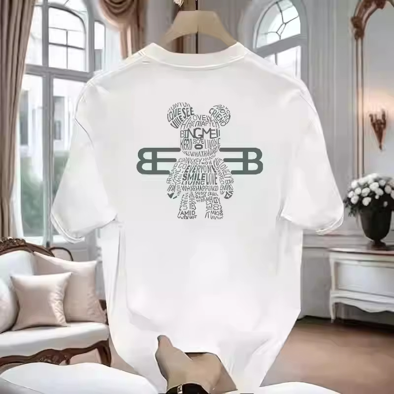 Streetwear Clothing Brand - Camiseta masculina de luxo com estampa