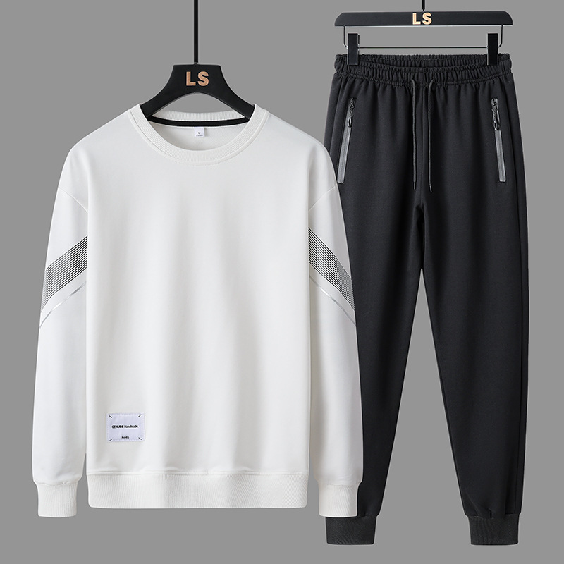 Conjunto de Roupas Casuais Mas - Streetwear Zipper avaliação e preço
