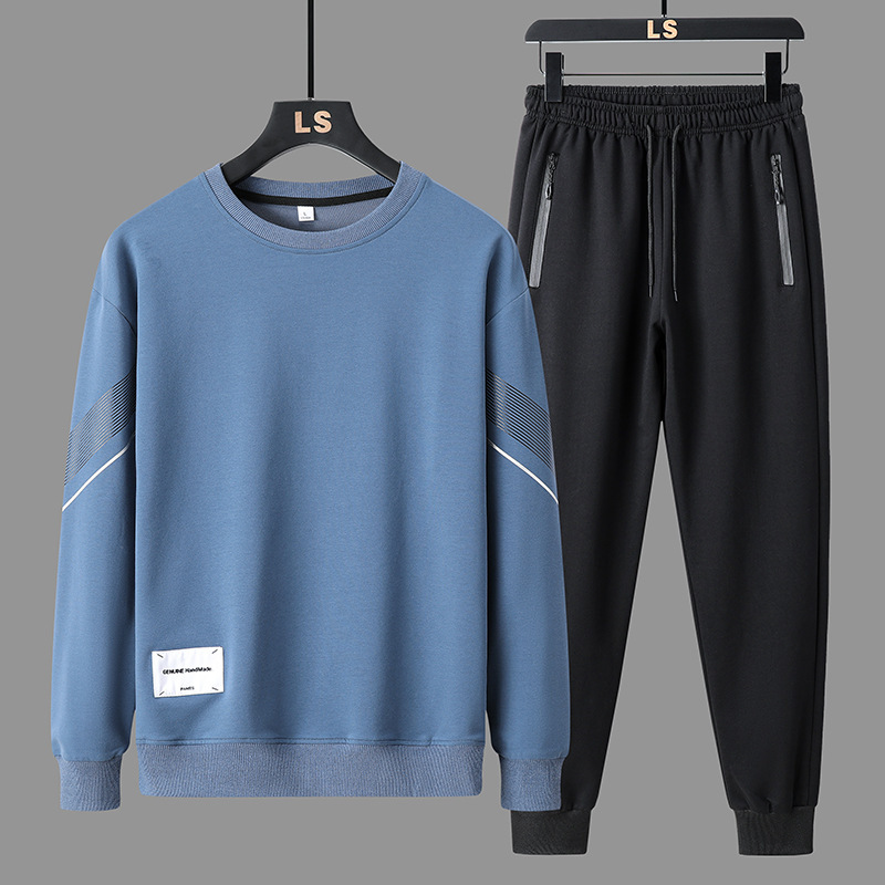 Conjunto de Roupas Casuais Mas - Streetwear Zipper avaliação e preço