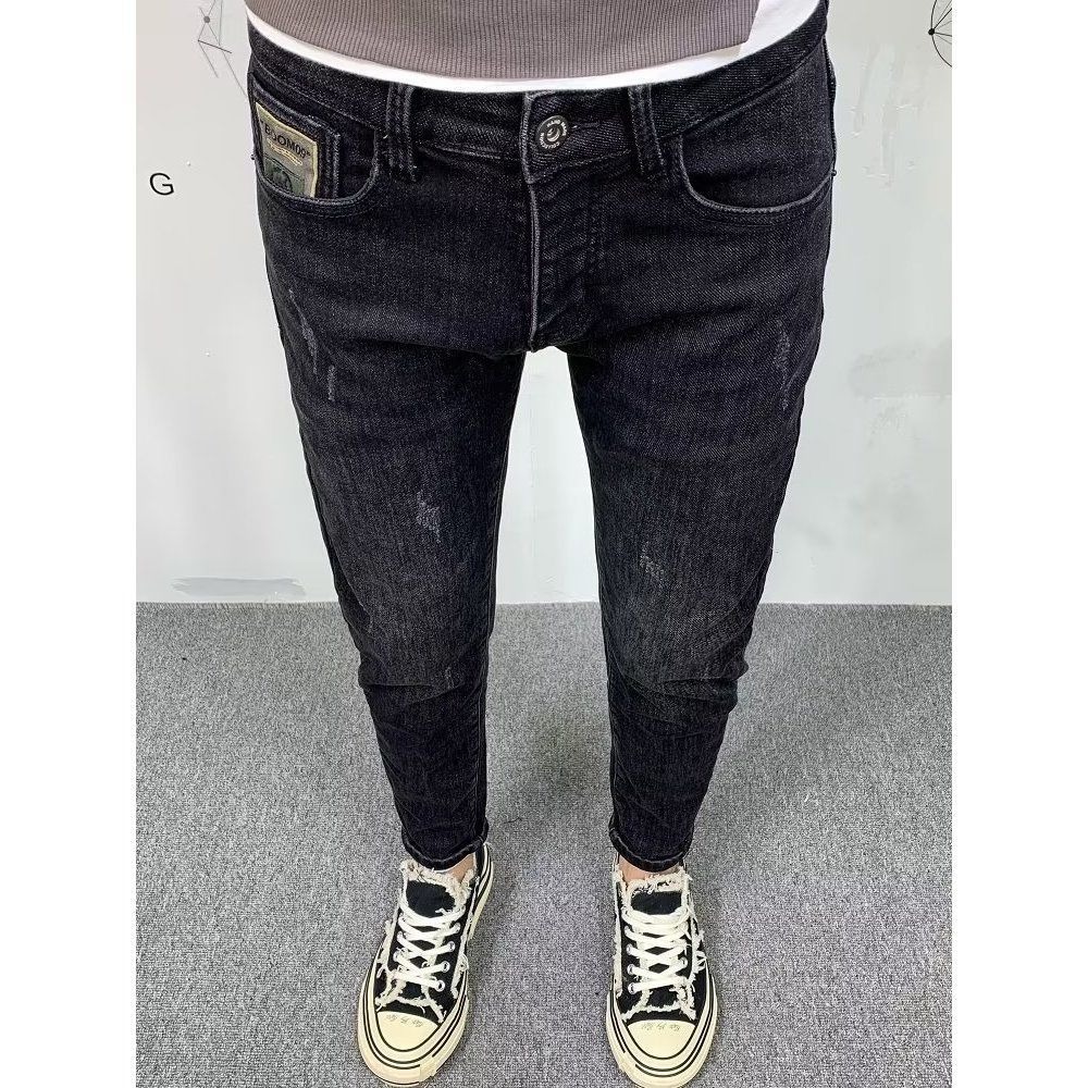 Jeans slim fit masculino, mono - Streetwear Clothing Brand avaliação e preço