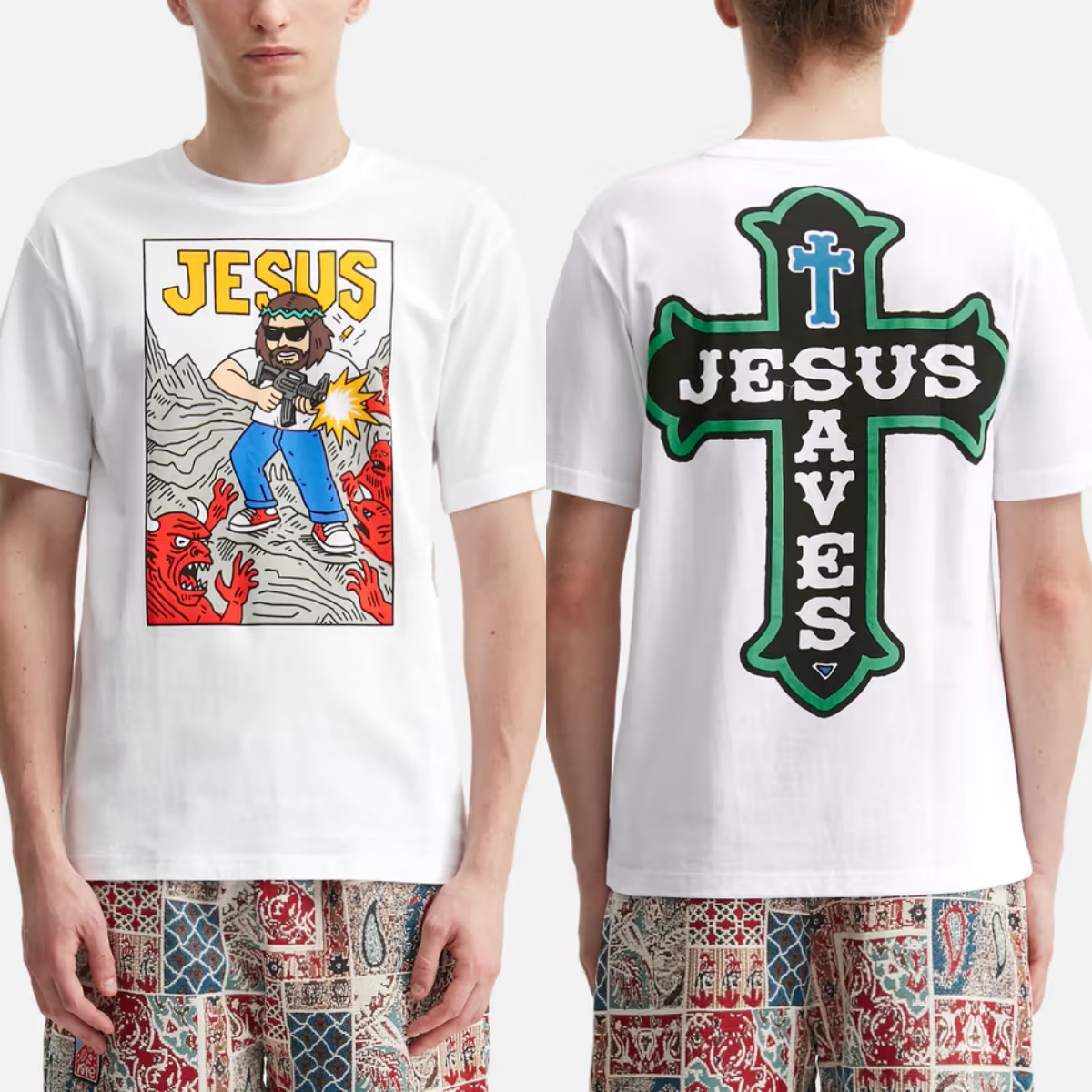 Camiseta Jesus Mayhem Paris Hi - Streetwear Brand In Paris avaliação e preço