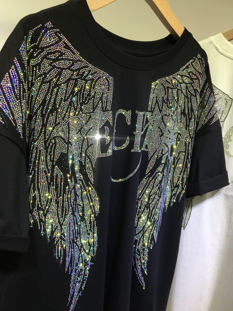 Unisex Oversized Rhinestone An - Streetwear Clothing Brand avaliação e preço