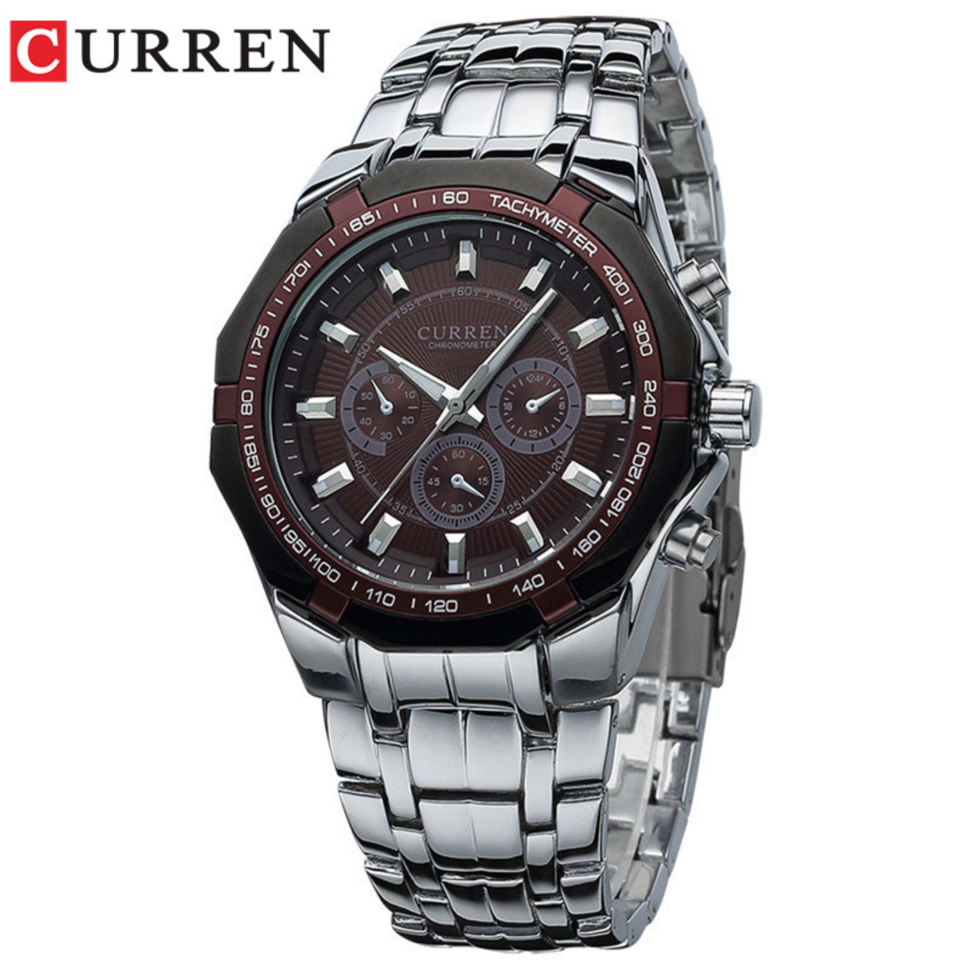 Relógio Masculino de Luxo CURR - Streetwear Brand Luxury avaliação e preço