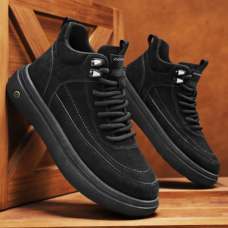 Botas oxford masculinas casuai - Streetwear Zipper avaliação e preço