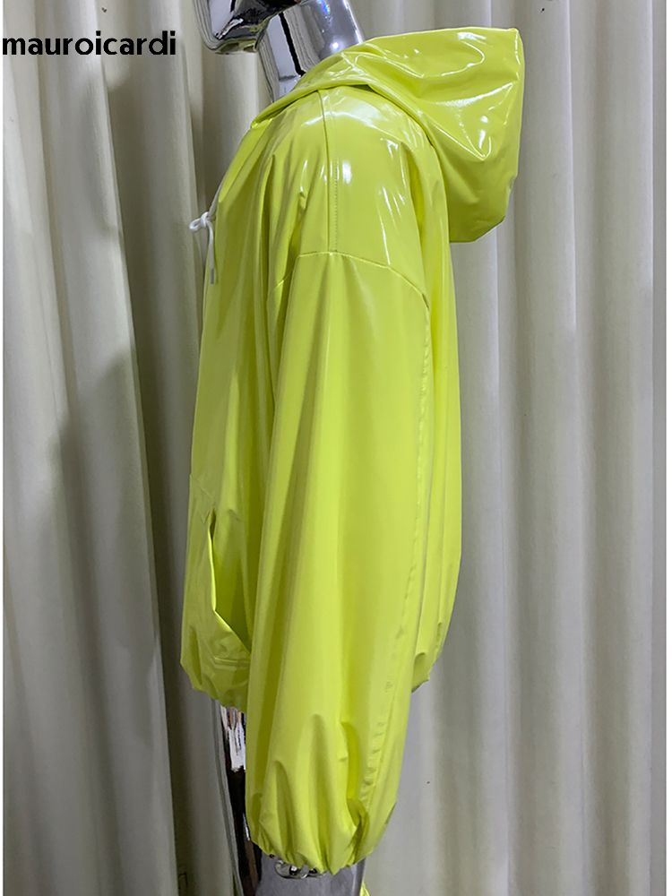 Jaqueta de Couro Brilhante Ove - Streetwear Clothing Brand avaliação e preço