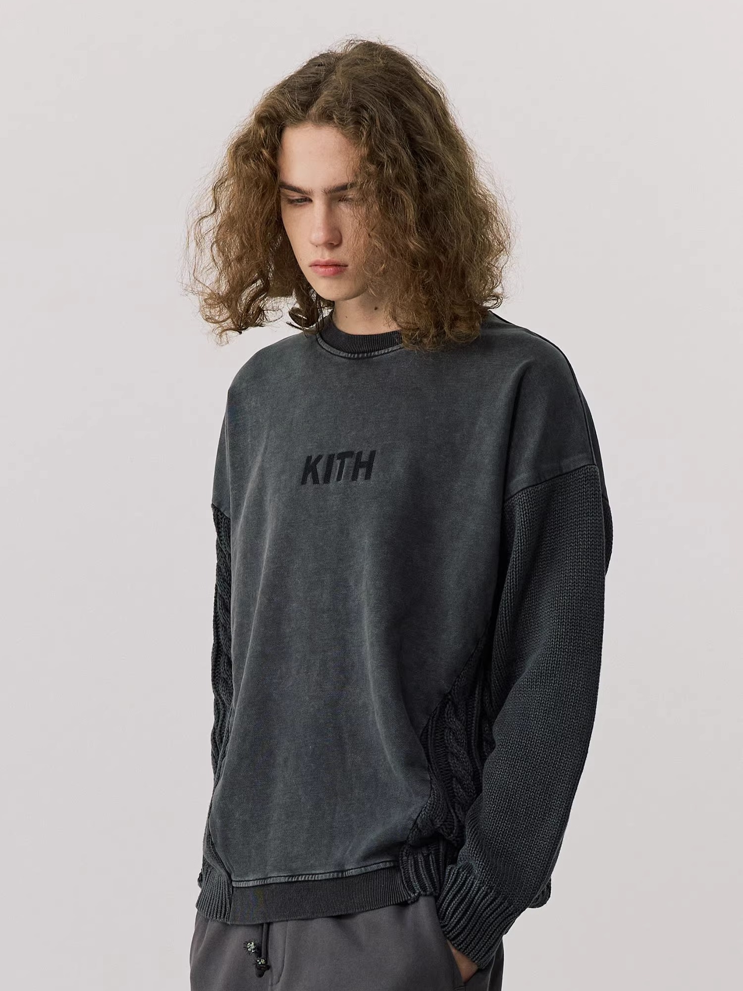 Moletom Masculino de Algodão Q - Kith Sweater Knit avaliação e preço