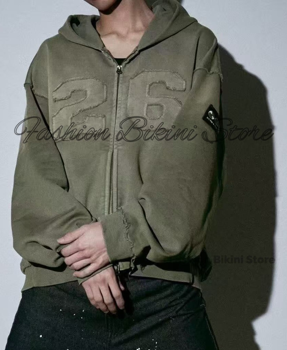 NOVO Moletom Retro Cinza Lavad - Streetwear Zipper avaliação e preço