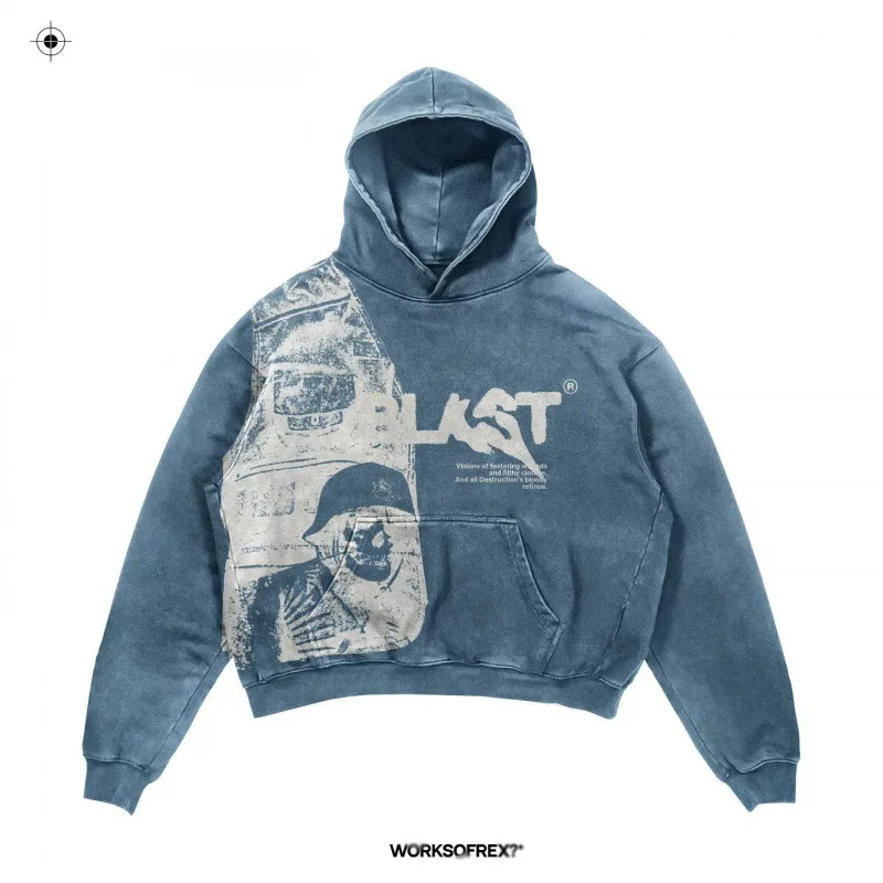 Street Hip Hop Hoodies Fashion - Streetwear Clothing Brand avaliação e preço