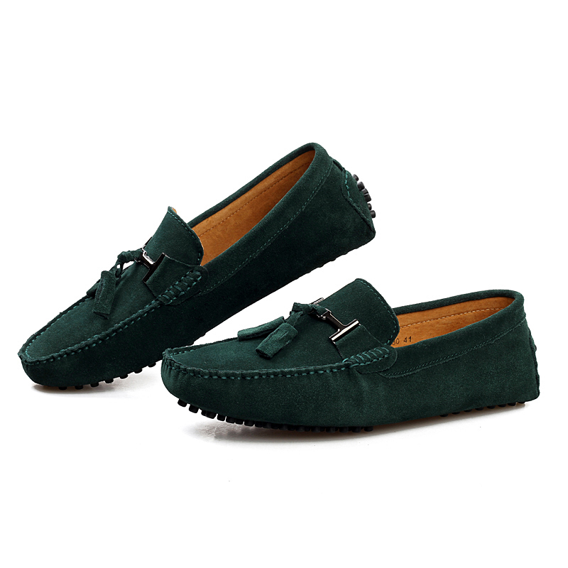 Mocassins masculinos de couro  - Streetwear Brand Luxury avaliação e preço