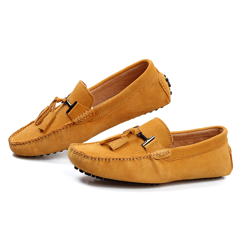 Mocassins masculinos de couro  - Streetwear Brand Luxury avaliação e preço