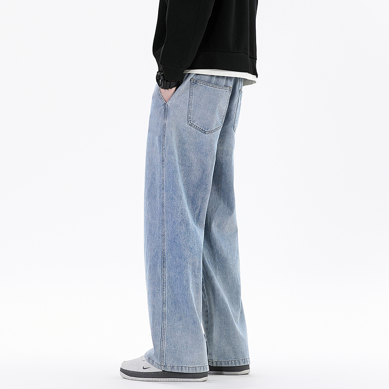 Calças Jeans Largas de Estilo  - Streetwear Clothing Brand avaliação e preço