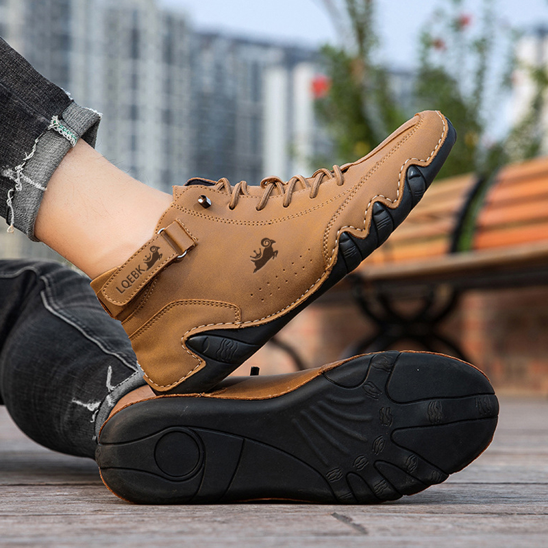 Sapatos de couro para homens t - Streetwear Brand Luxury avaliação e preço