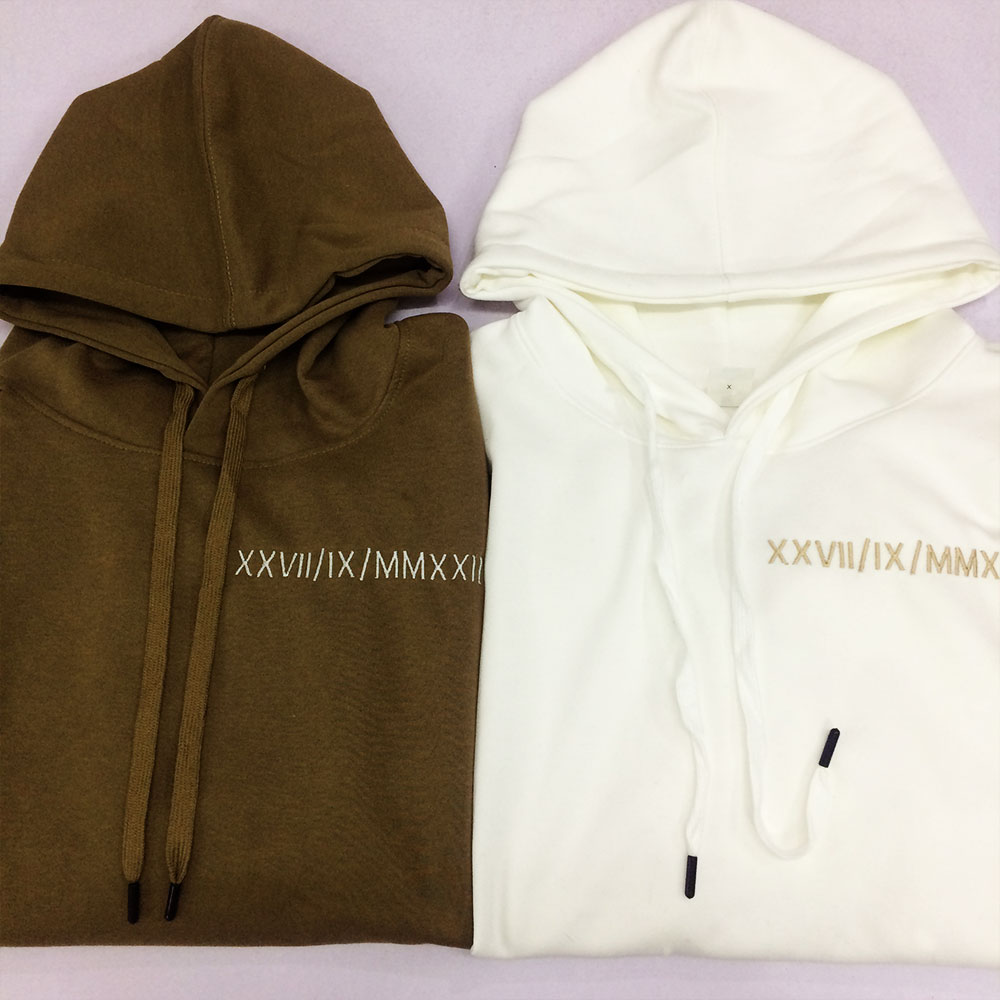 Personalizado bordado casal ho - Streetwear Clothing Brand avaliação e preço